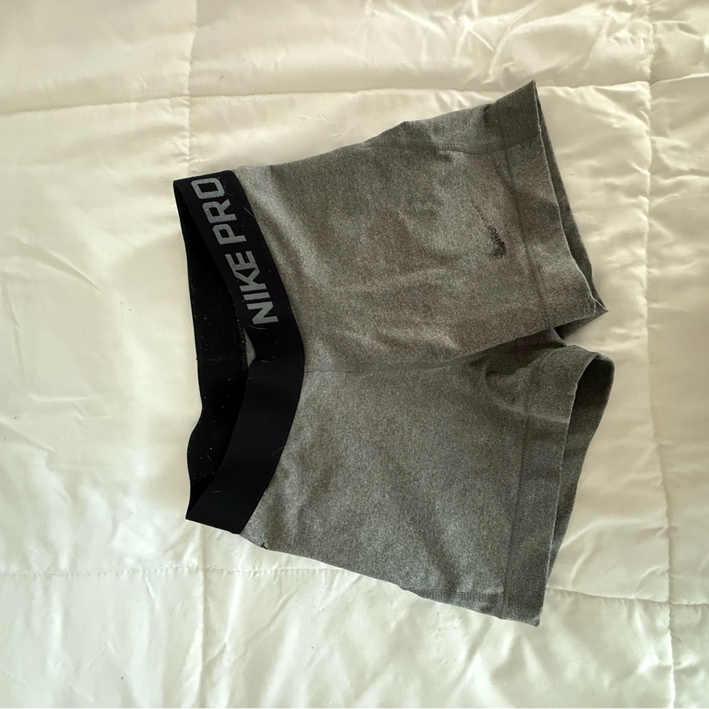 Nike Pro Gray Shorts